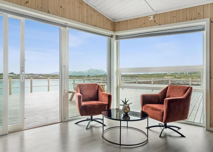 Spectacular Waterfront Fishermans - Rorbu Tatil Evi Gravdal (Vestvagoy)